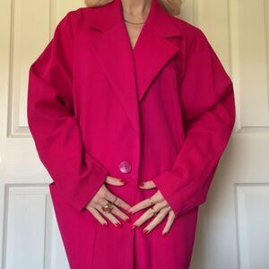 Carole Little magenta blazer